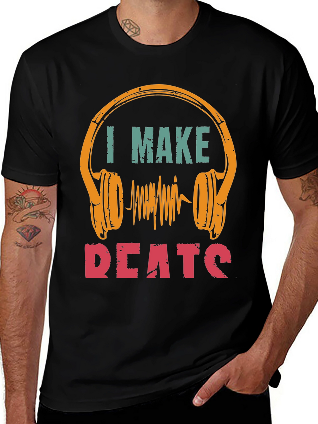 I Make Beats Graphic Tee