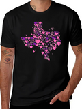 Texas Love Heart Valentines T-Shirt