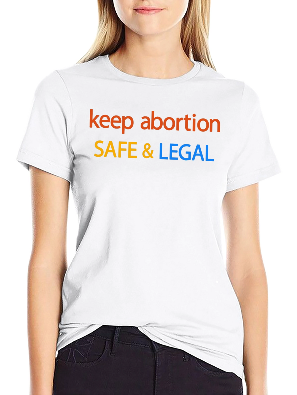 Keep Abortion Safe & Legal Graphic Tee