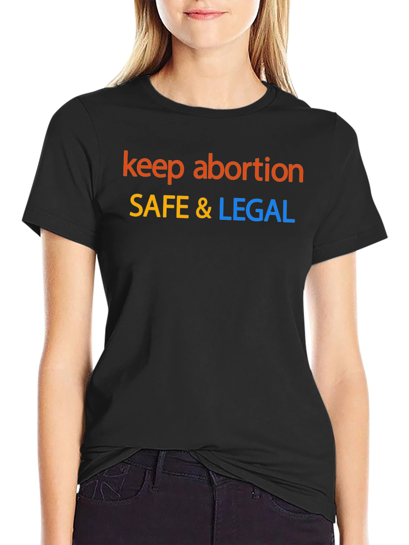 Keep Abortion Safe & Legal Graphic Tee