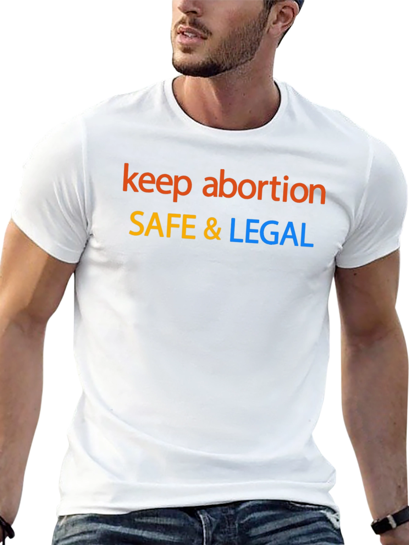 Keep Abortion Safe & Legal Graphic Tee