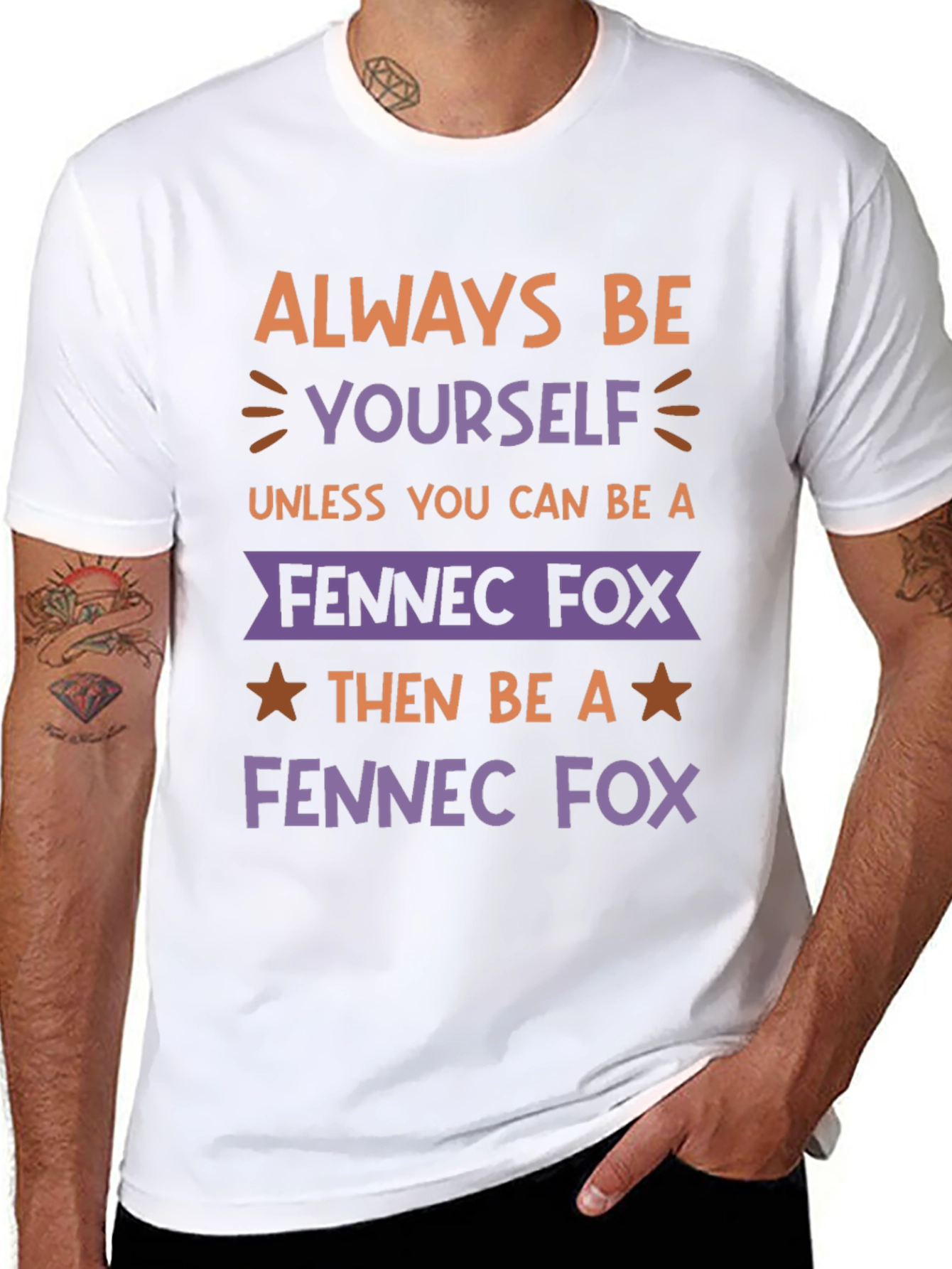 Always Be Yourself Fennec Fox T-Shirt