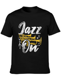 Jazz On T-Shirt - Trumpet Graphic Tee