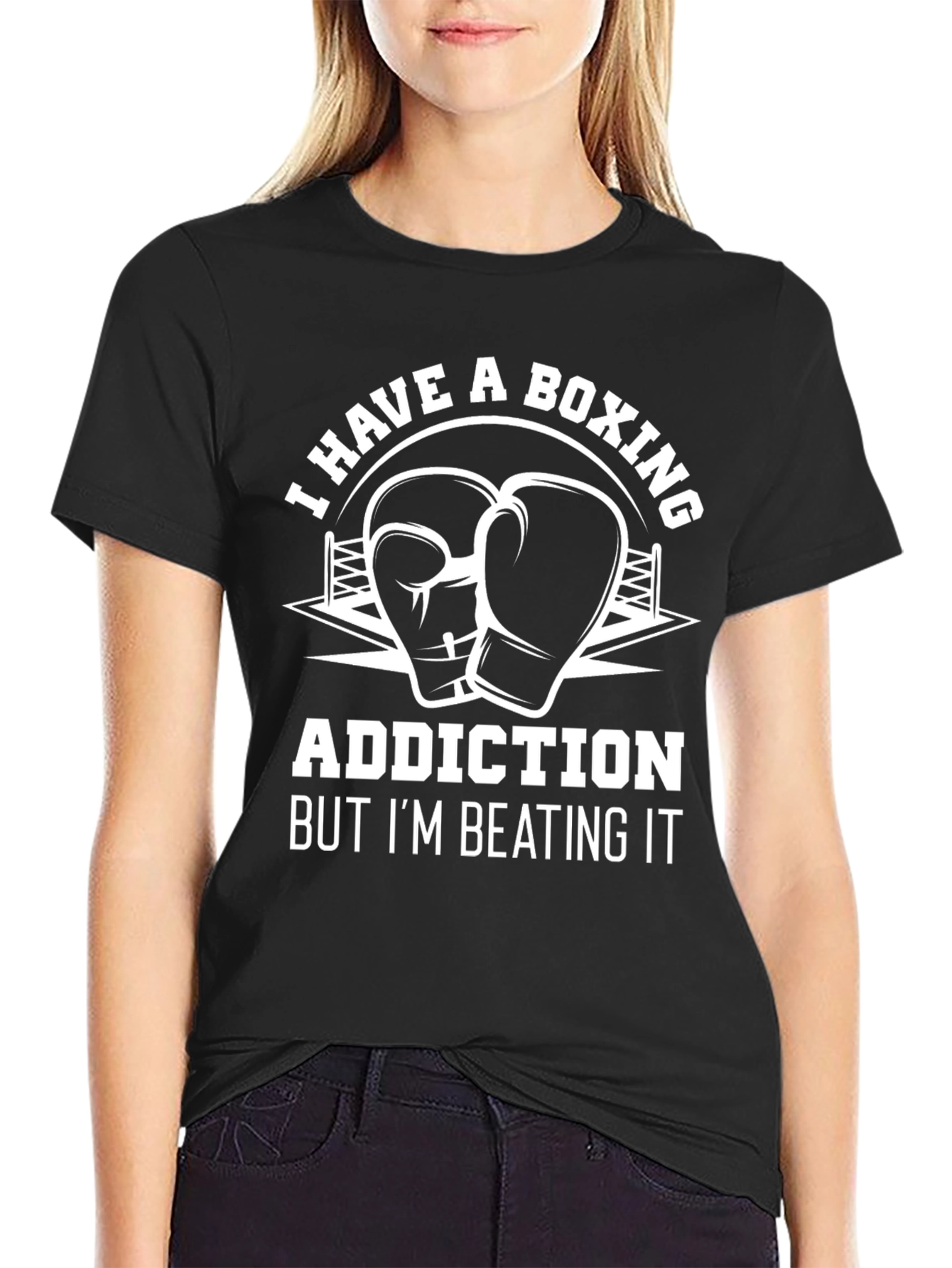Boxing Addiction Tee: I Have A Boxing Addiction T-Shirt