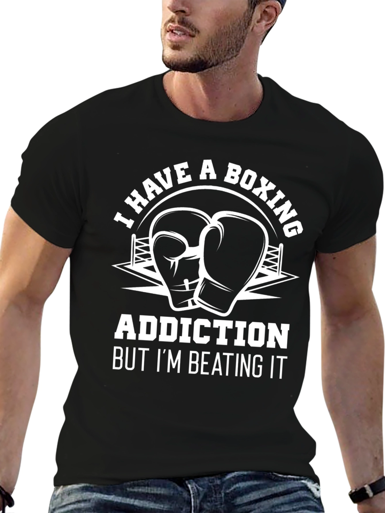 Boxing Addiction Tee: I Have A Boxing Addiction T-Shirt