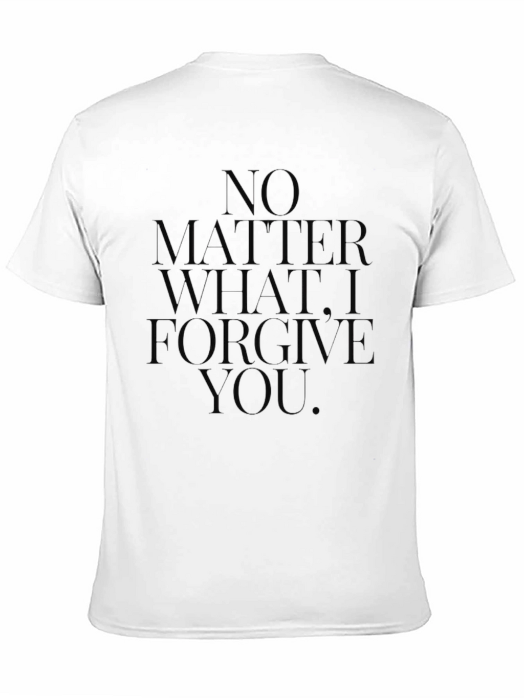 Forgive You Graphic Tee - Mens Black T-Shirt