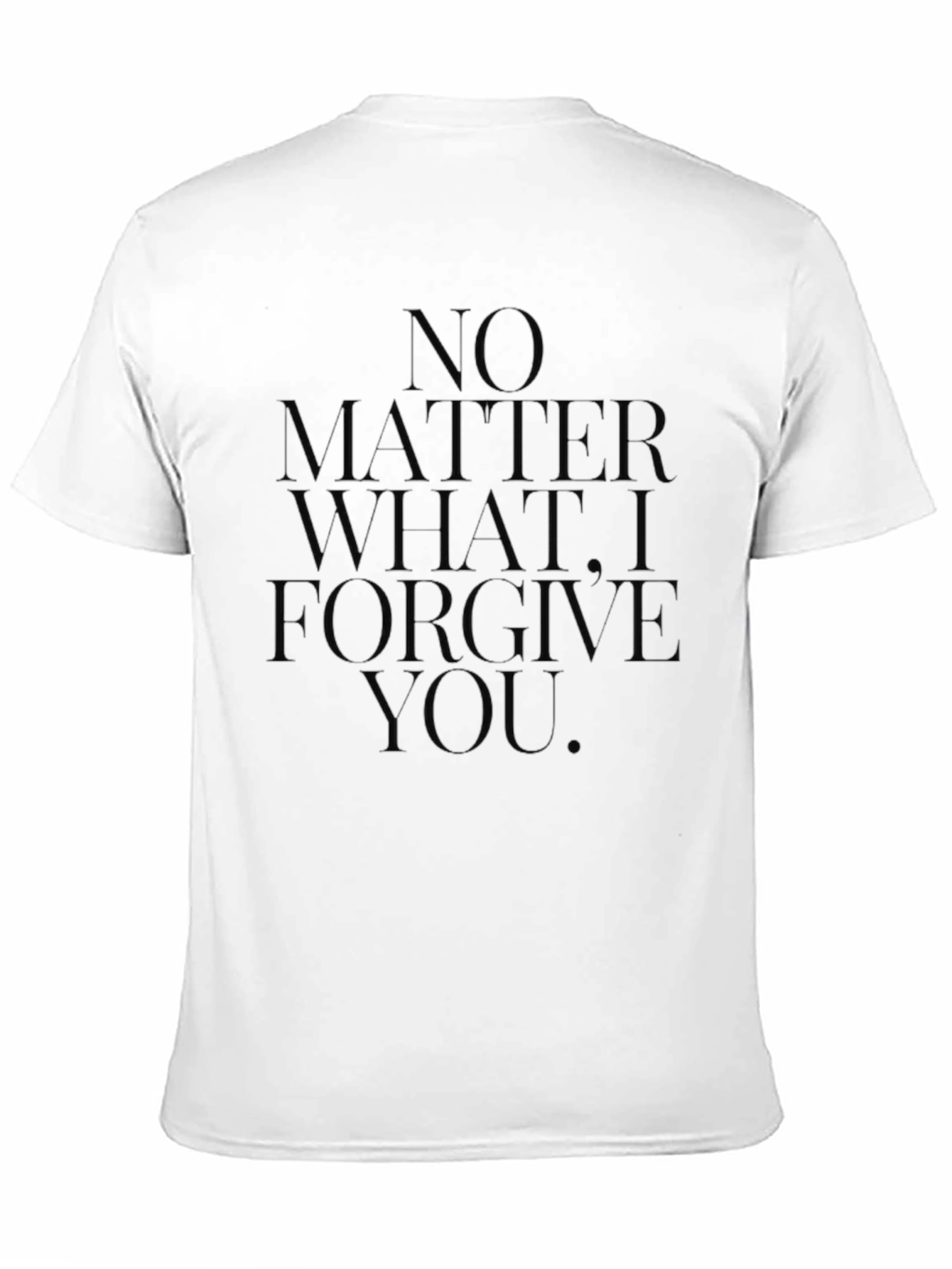 Forgive You Graphic Tee - Mens Black T-Shirt