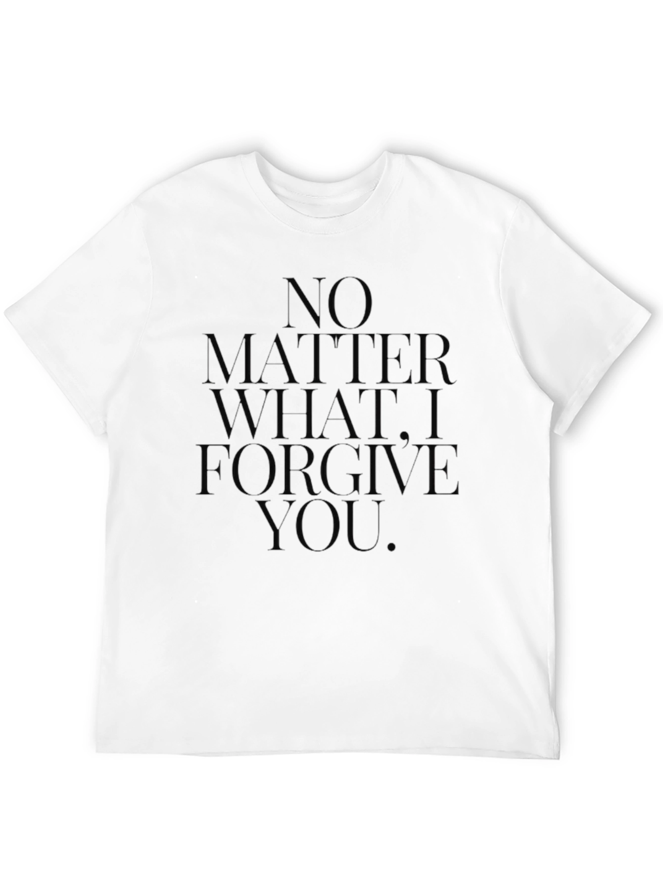 Forgive You Graphic Tee - Mens Black T-Shirt
