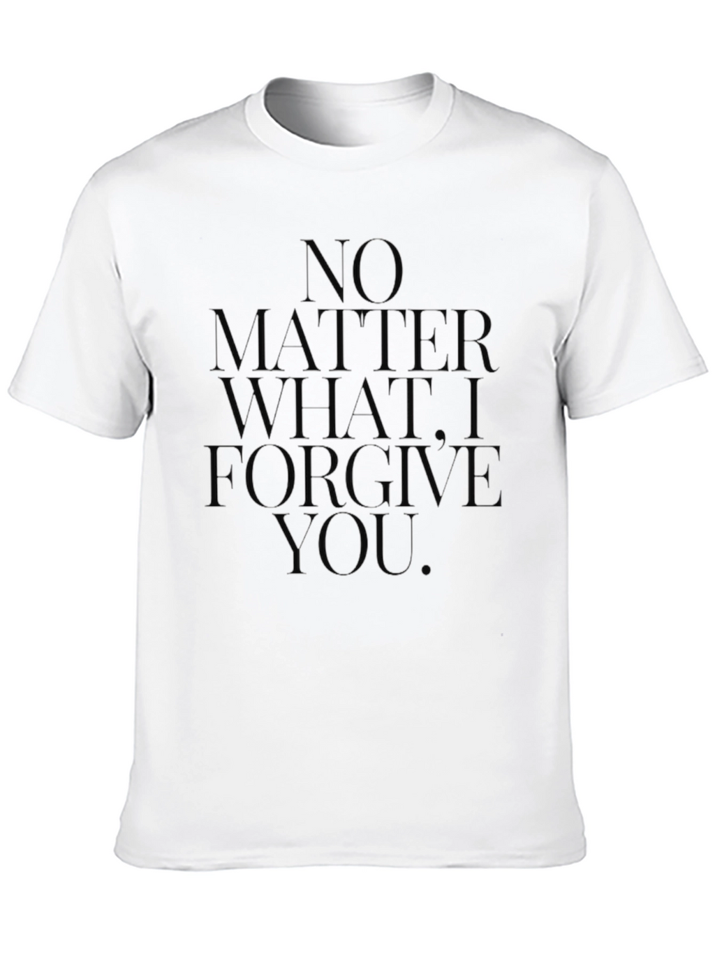 Forgive You Graphic Tee - Mens Black T-Shirt