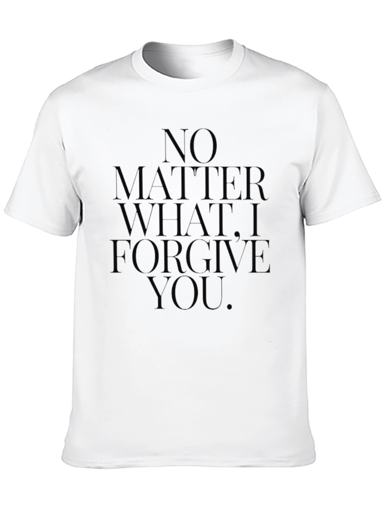 Forgive You Graphic Tee - Mens Black T-Shirt