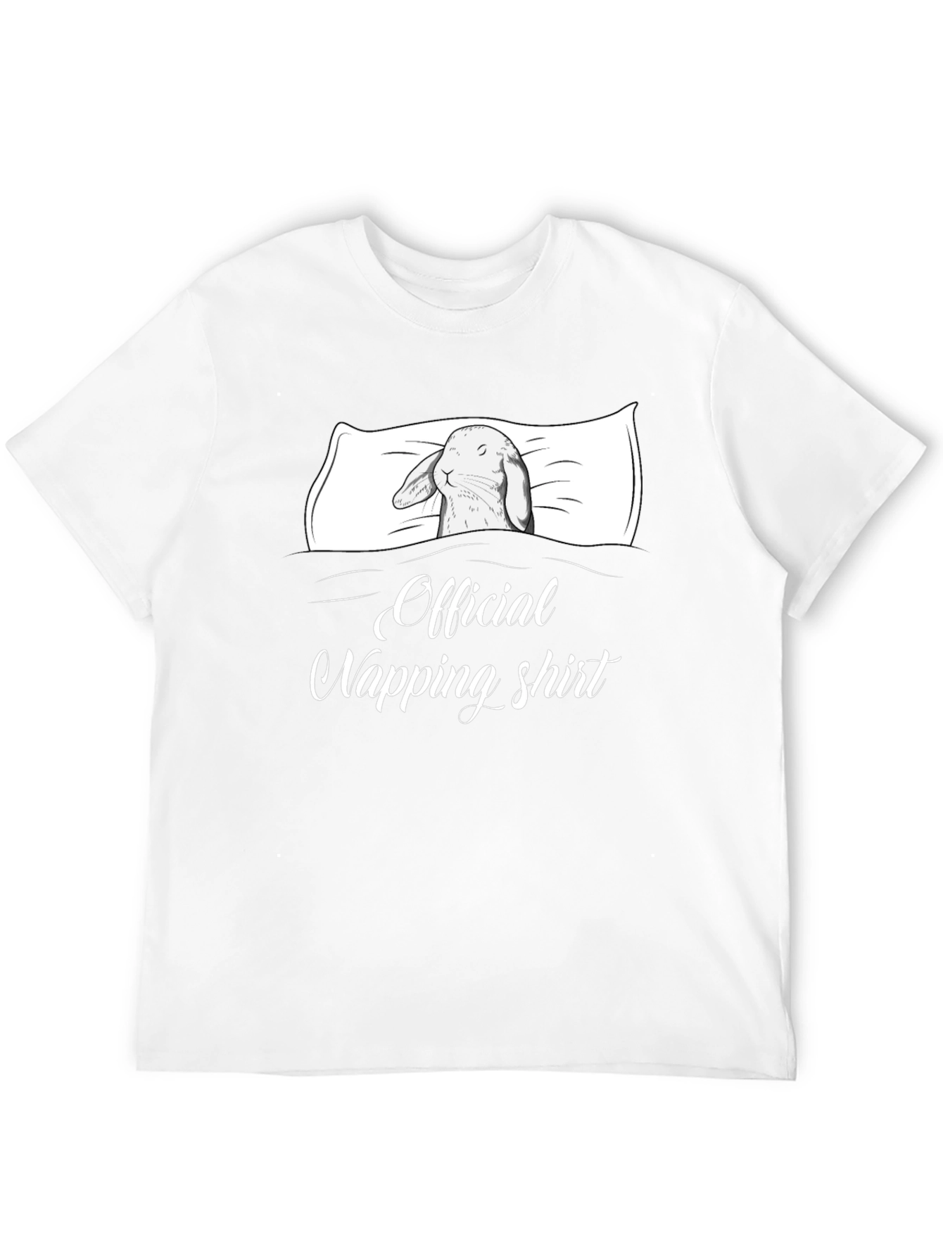 Official Napping Shirt - Bunny Sleep Tee