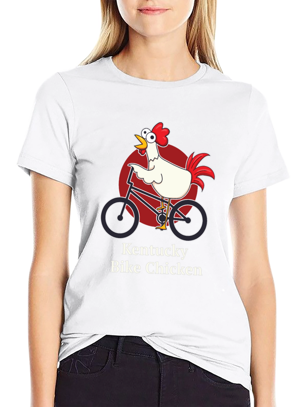 Kentucky Bike Chicken Graphic Tee