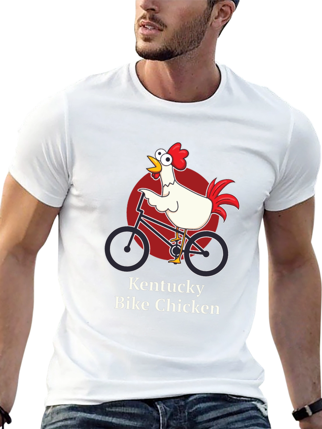 Kentucky Bike Chicken Graphic Tee