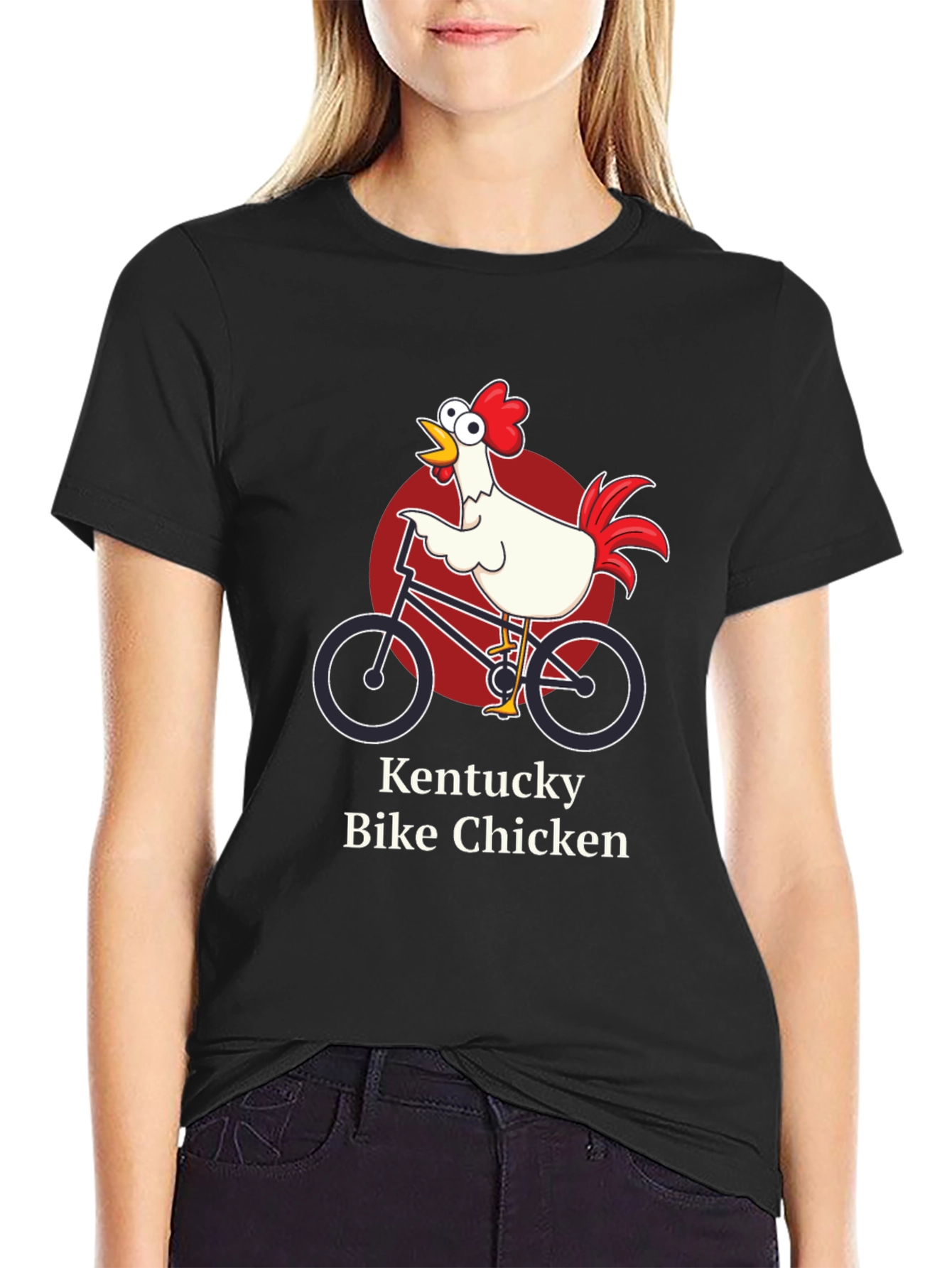 Kentucky Bike Chicken Graphic Tee