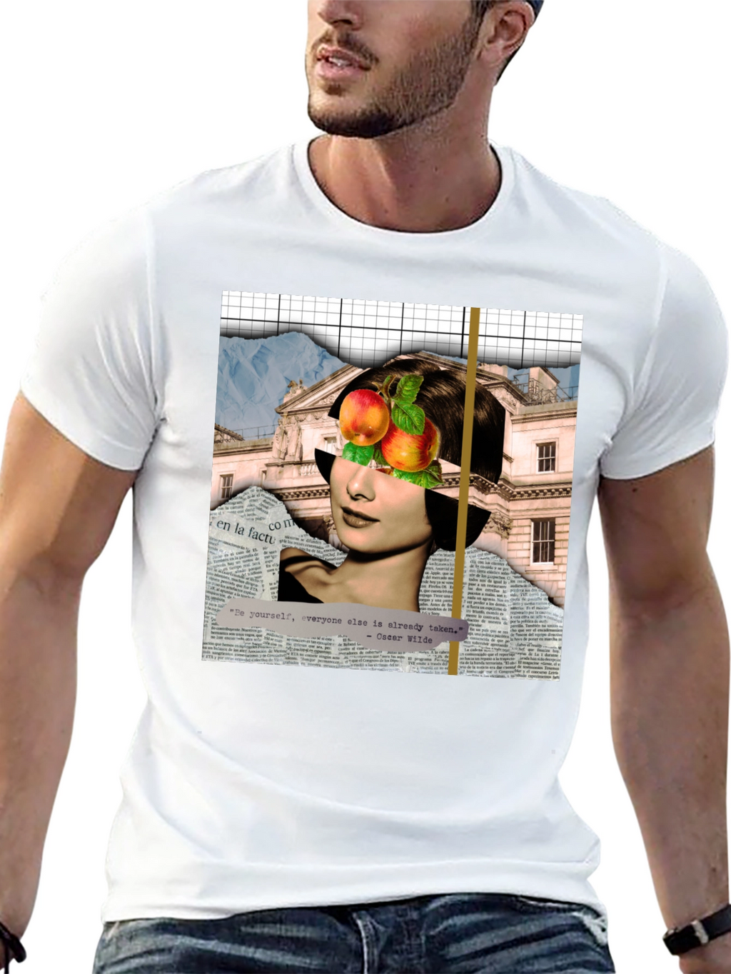 Artistic Audrey Hepburn Graphic Tee