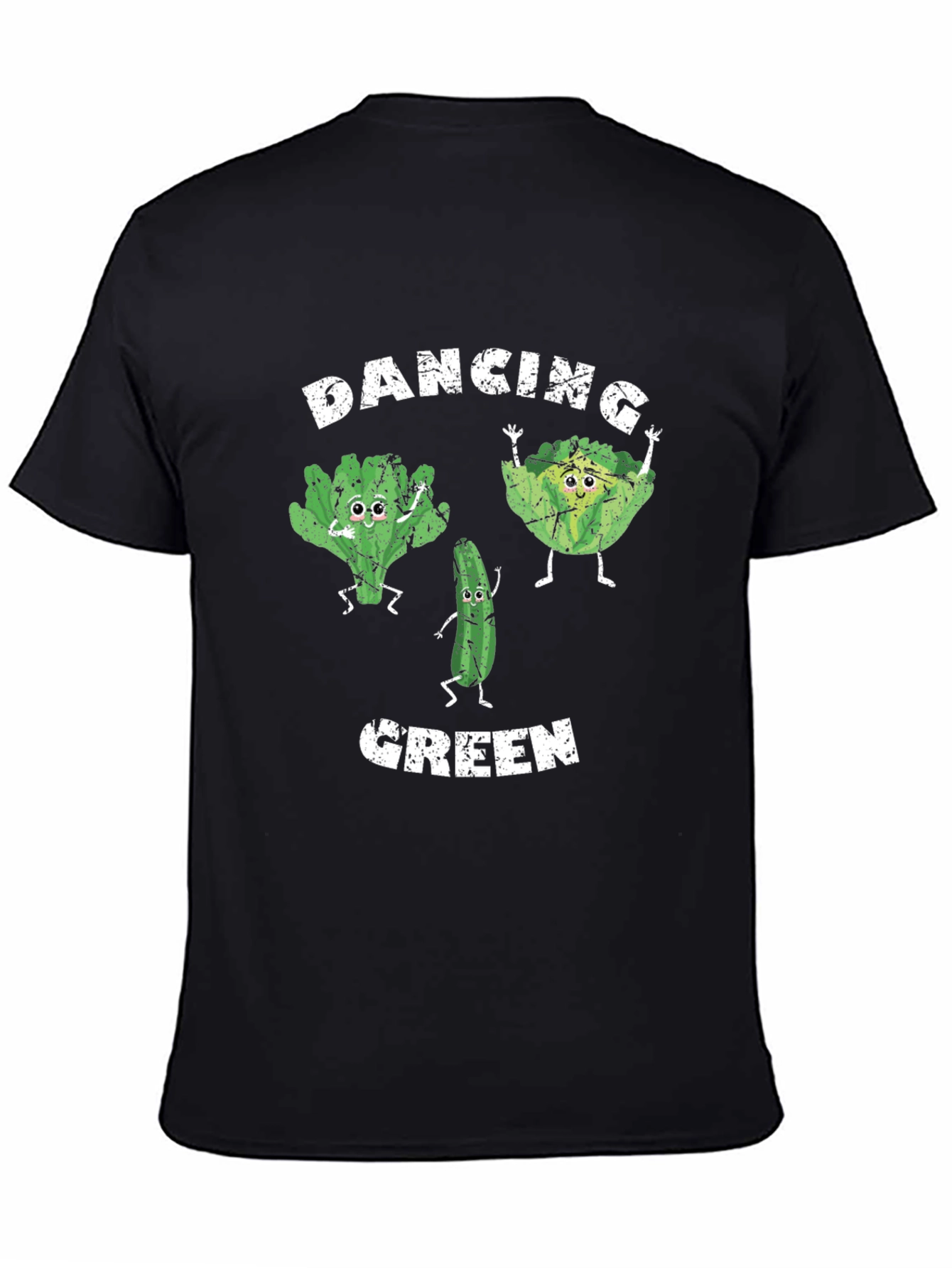 Dancing Green Graphic T-Shirt