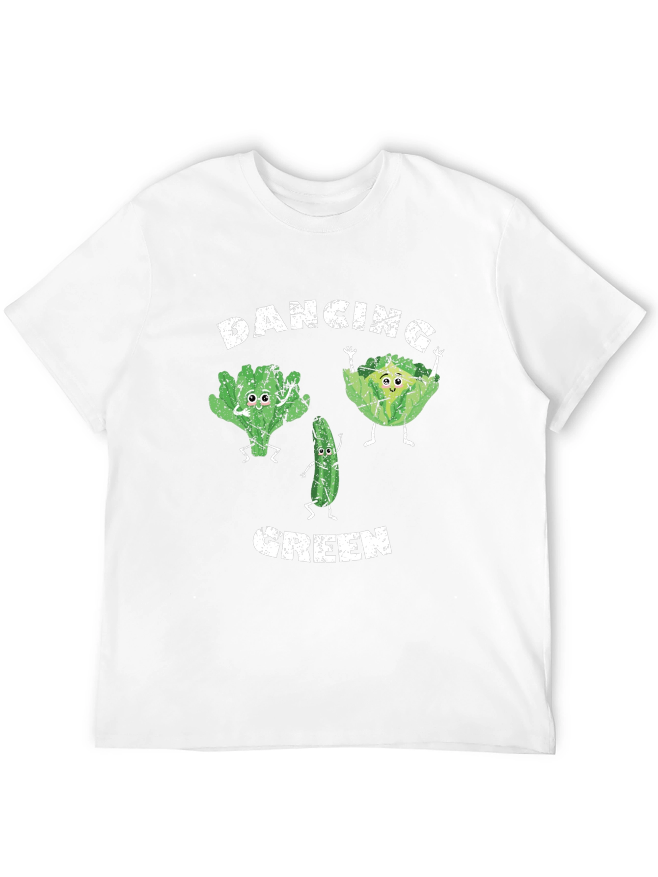 Dancing Green Graphic T-Shirt