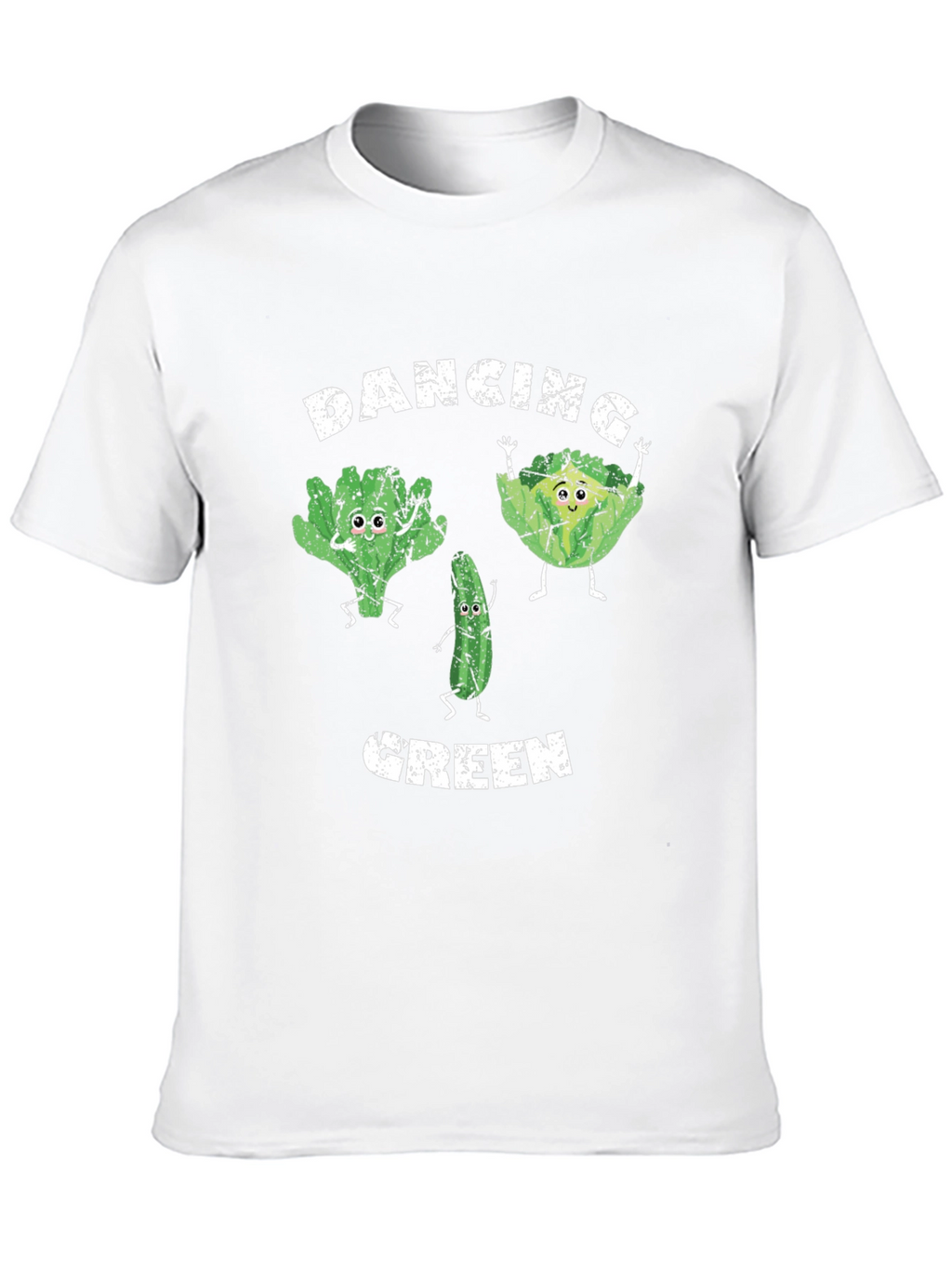 Dancing Green Graphic T-Shirt