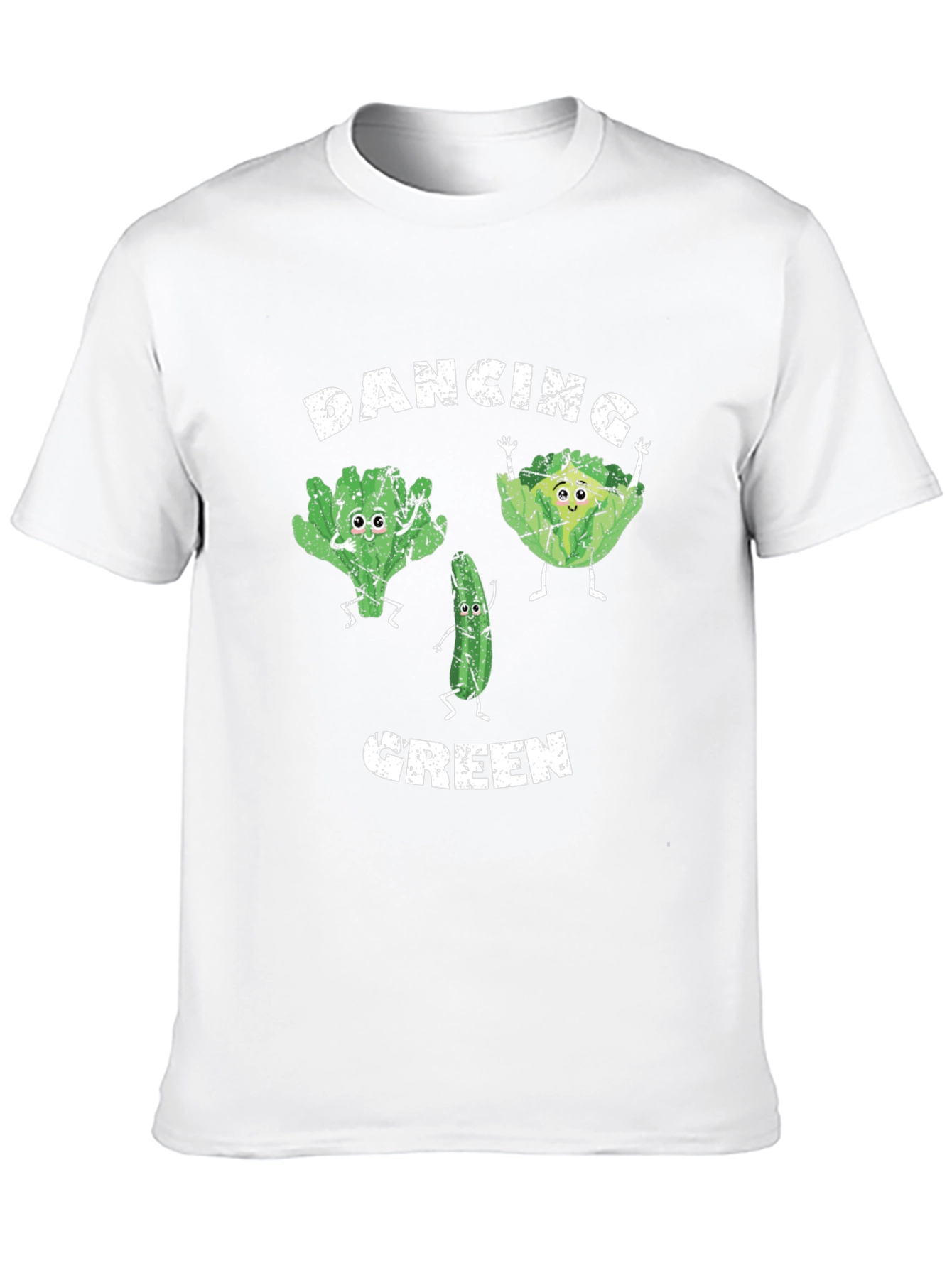 Dancing Green Graphic T-Shirt