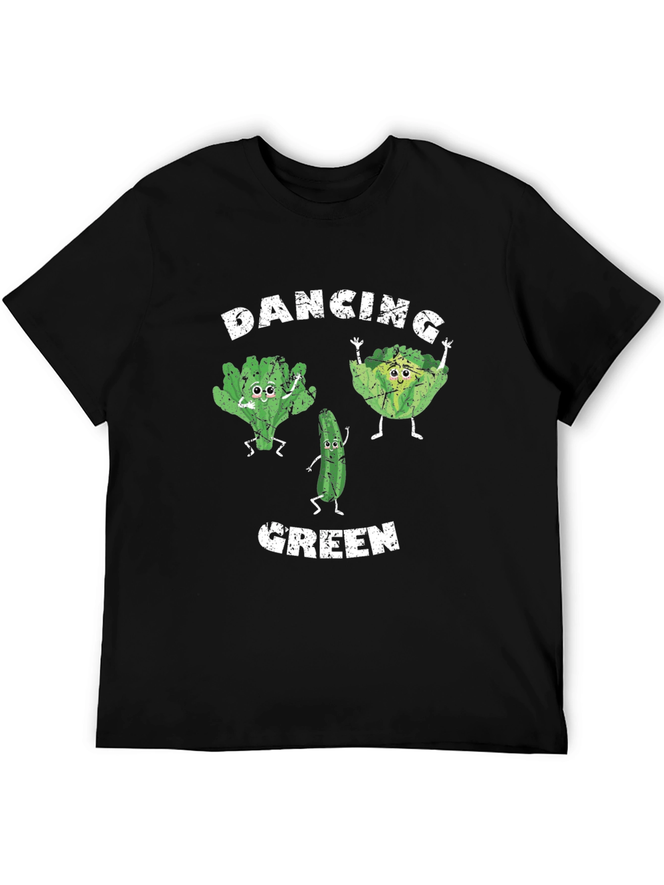 Dancing Green Graphic T-Shirt