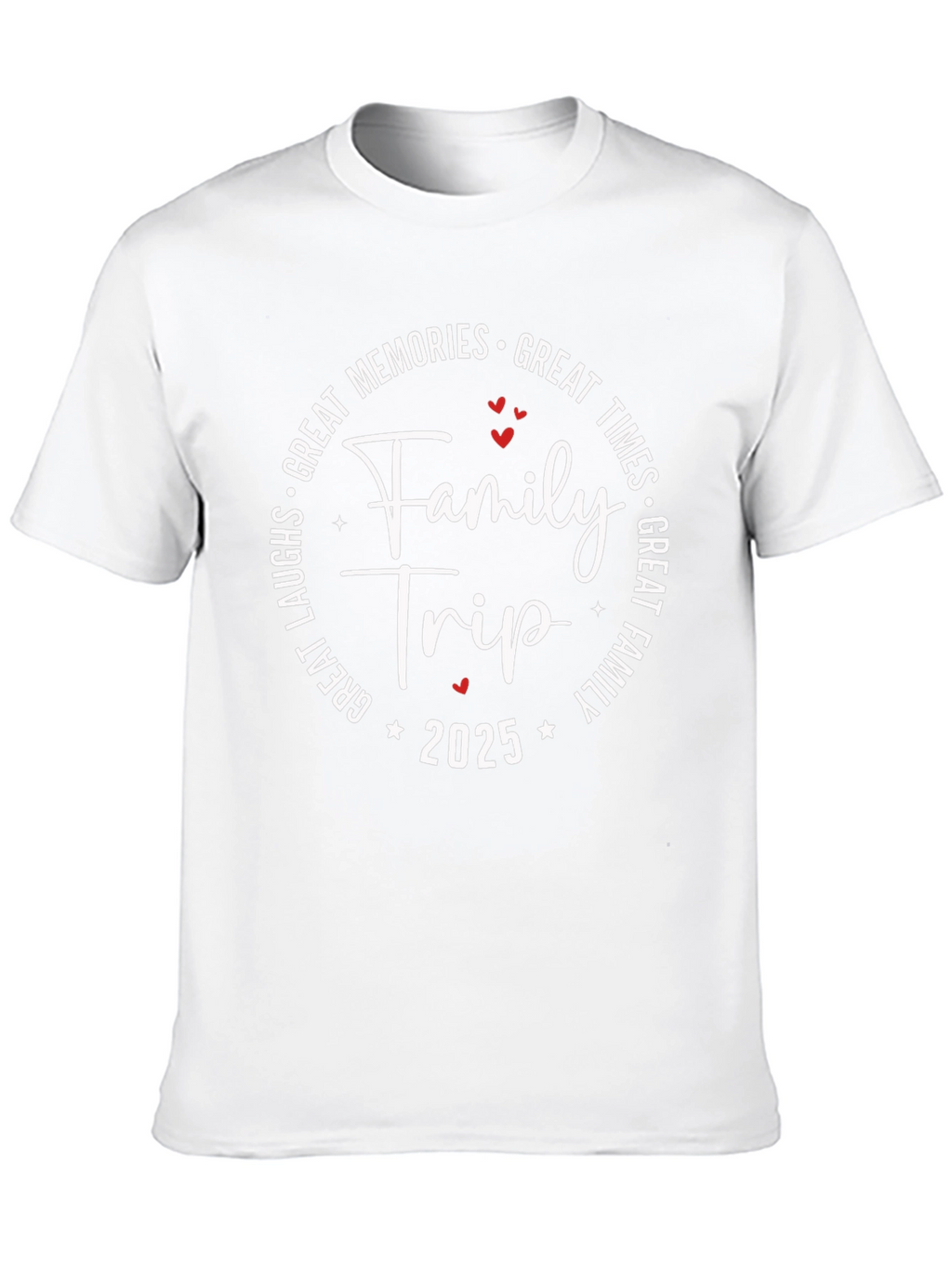Family Trip 2025 T-Shirt - Great Memories Tee