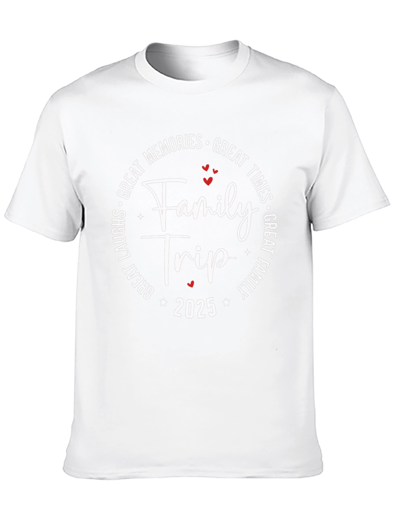Family Trip 2025 T-Shirt - Great Memories Tee