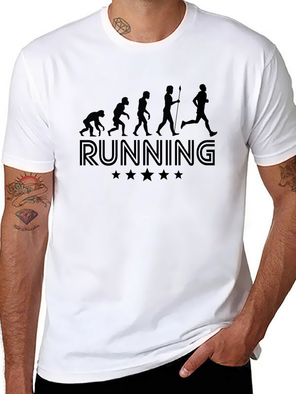 Running Evolution Graphic T-Shirt