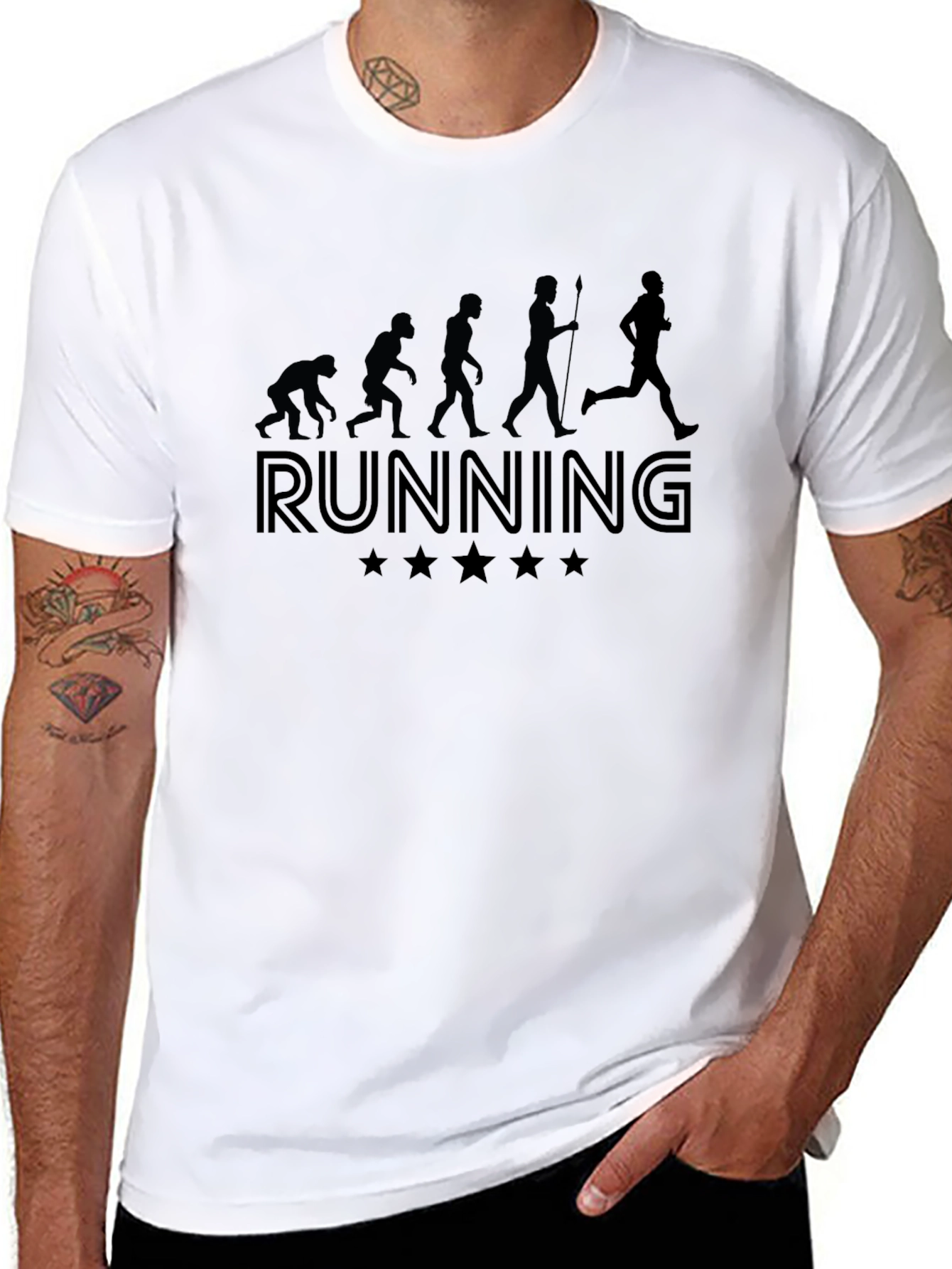 Running Evolution Graphic T-Shirt