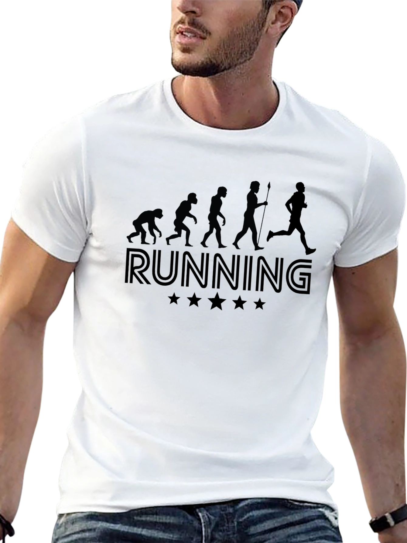 Running Evolution Graphic T-Shirt