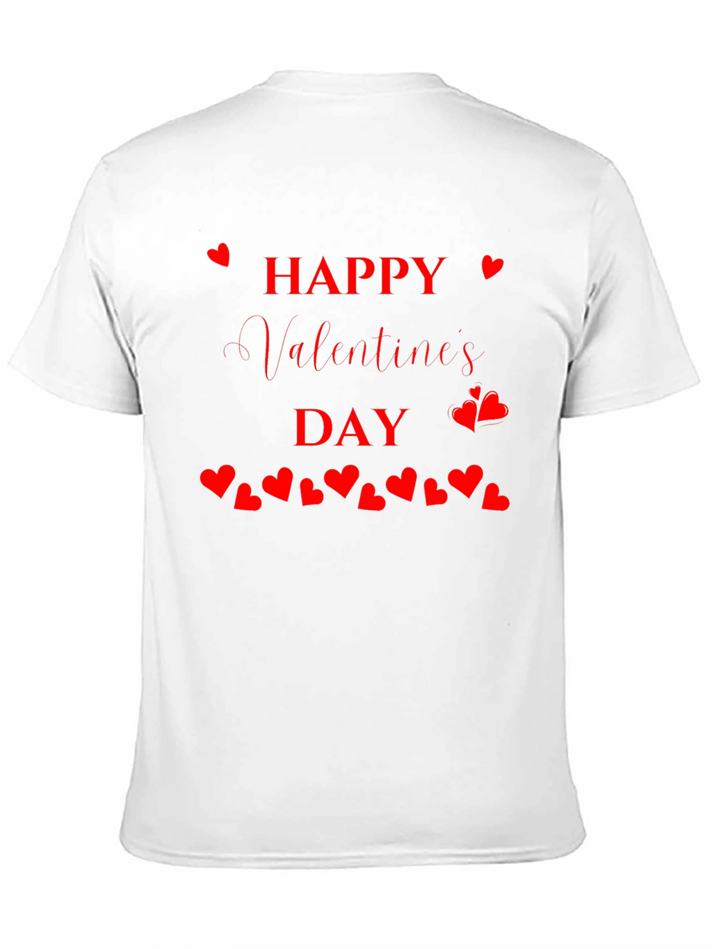 Happy Valentines Day T-Shirt - Heart Design