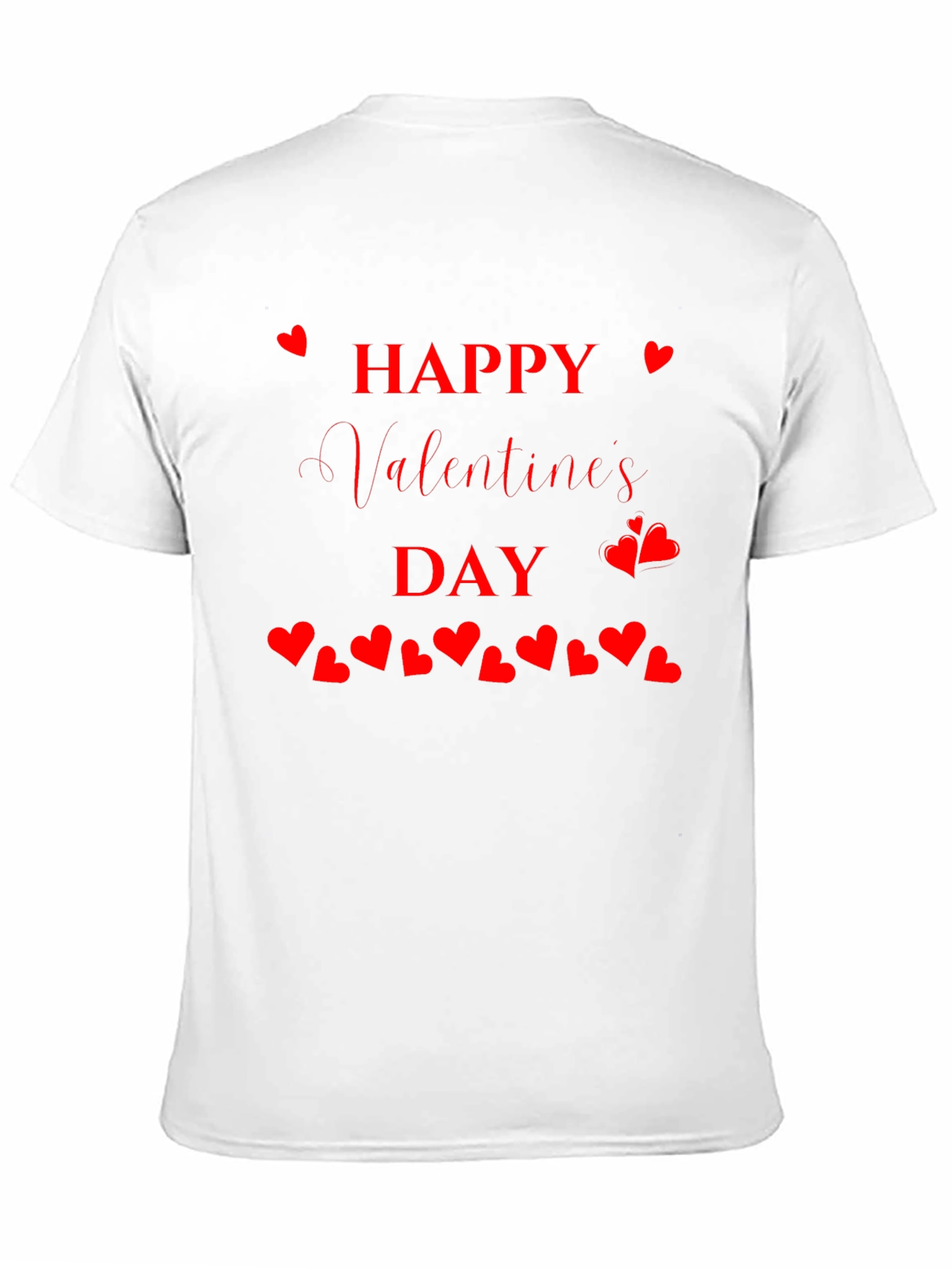 Happy Valentines Day T-Shirt - Heart Design