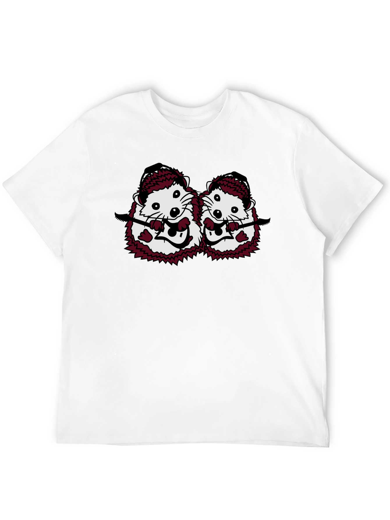 Whimsical Hedgehog Band T-Shirt