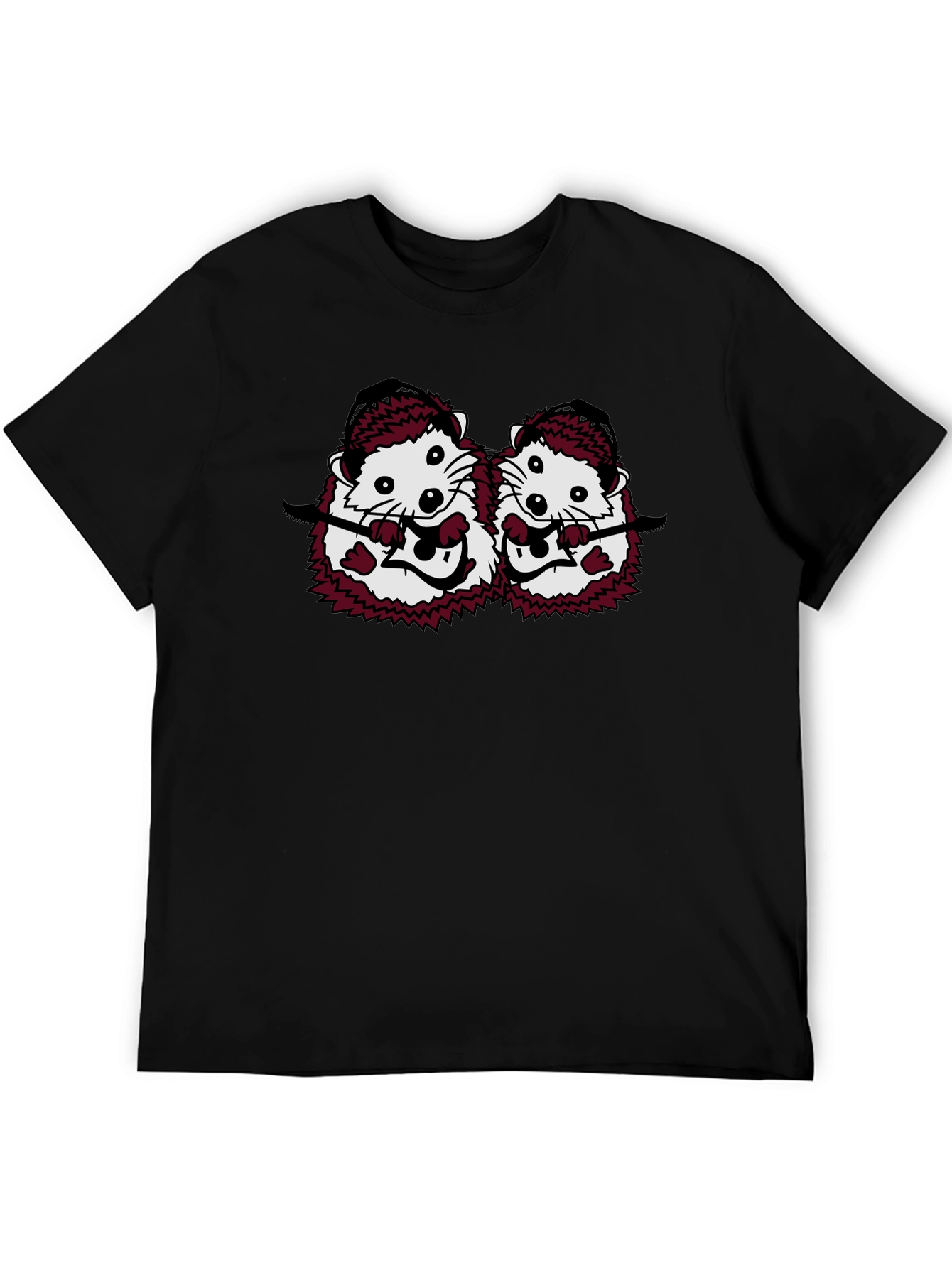Whimsical Hedgehog Band T-Shirt
