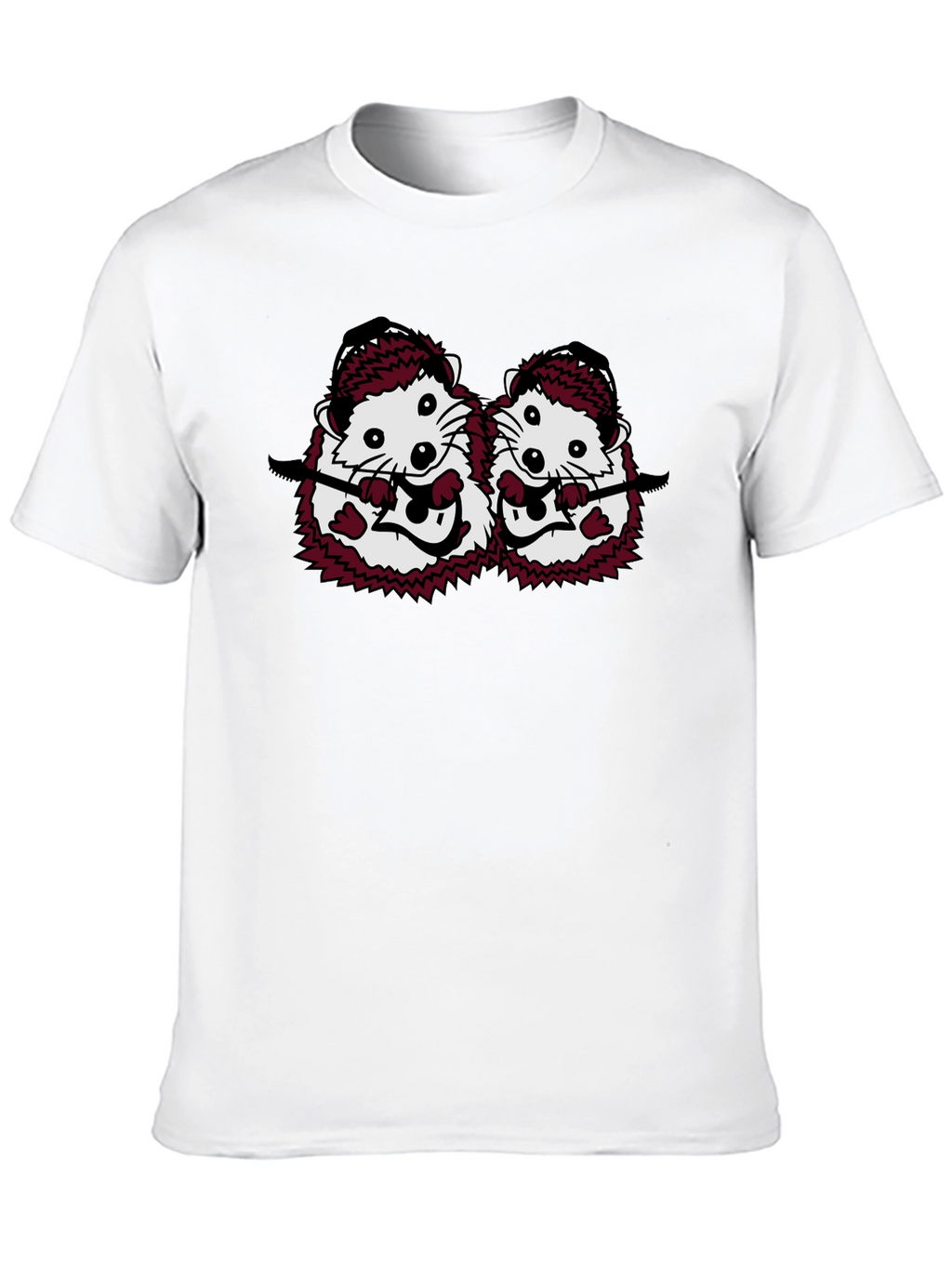 Whimsical Hedgehog Band T-Shirt