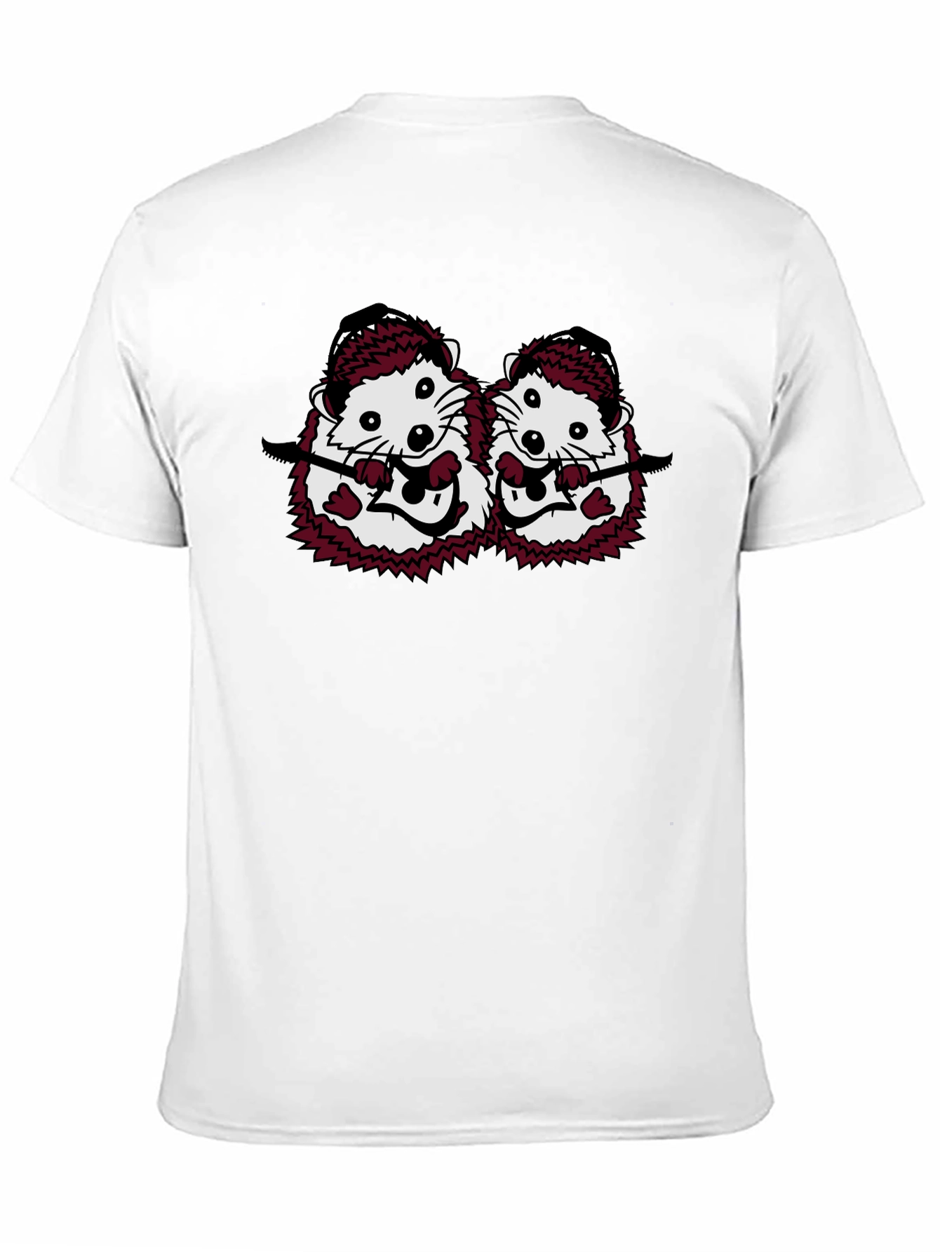 Whimsical Hedgehog Band T-Shirt