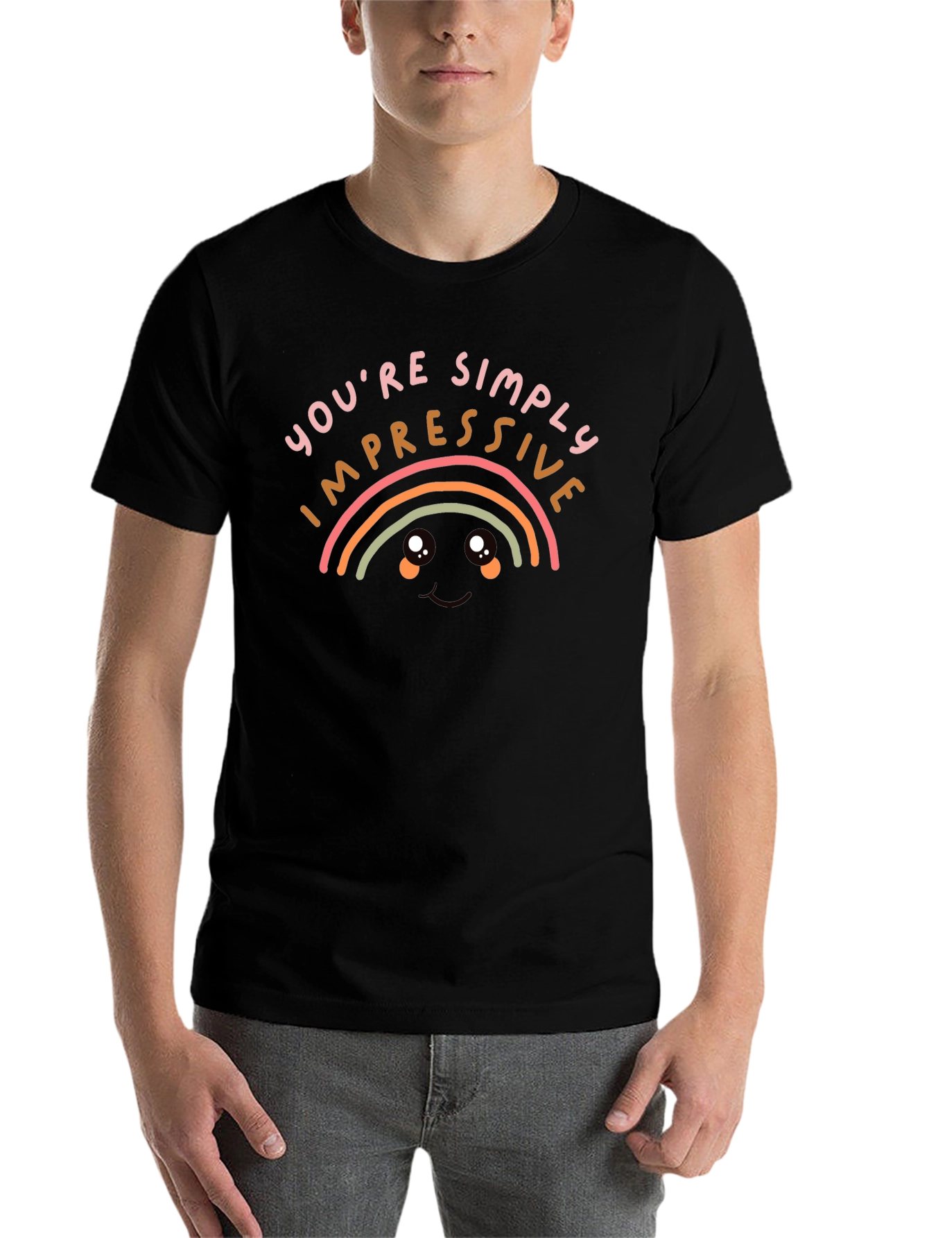 Impressive Rainbow Kawaii T-Shirt