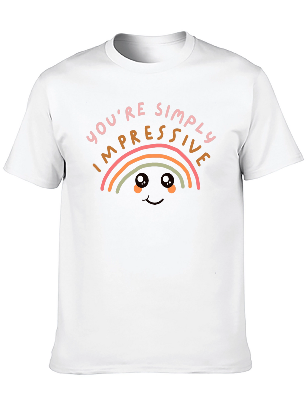 Impressive Rainbow Kawaii T-Shirt