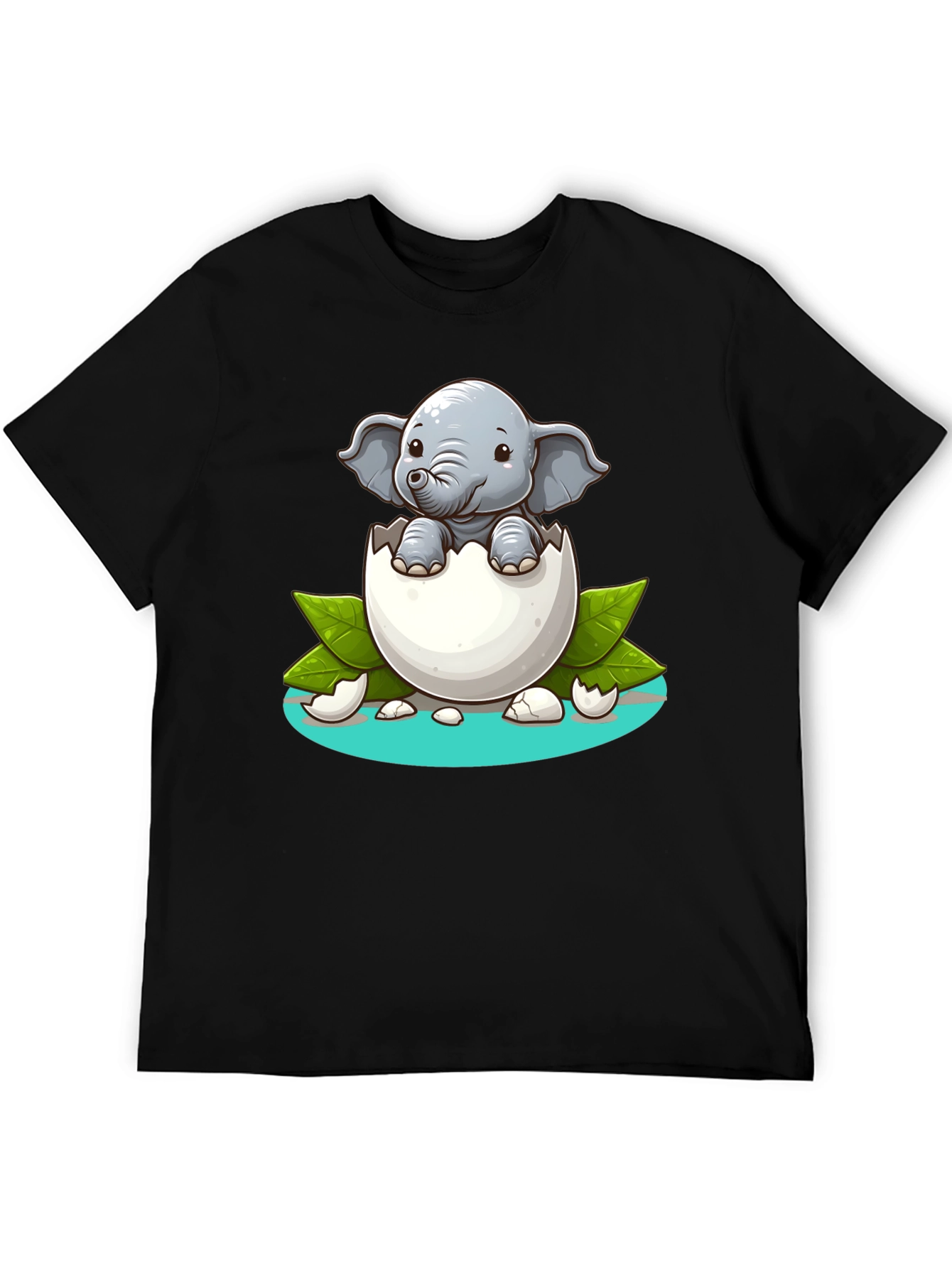 Cute Elephant Hatching T-Shirt - Unisex Graphic Tee