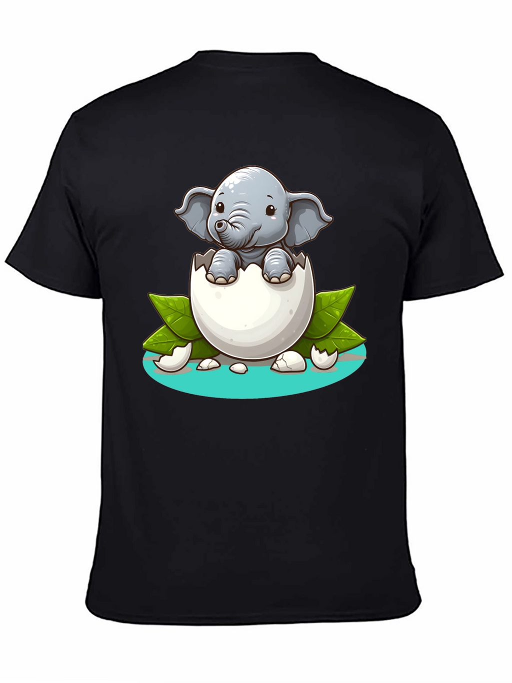Cute Elephant Hatching T-Shirt - Unisex Graphic Tee