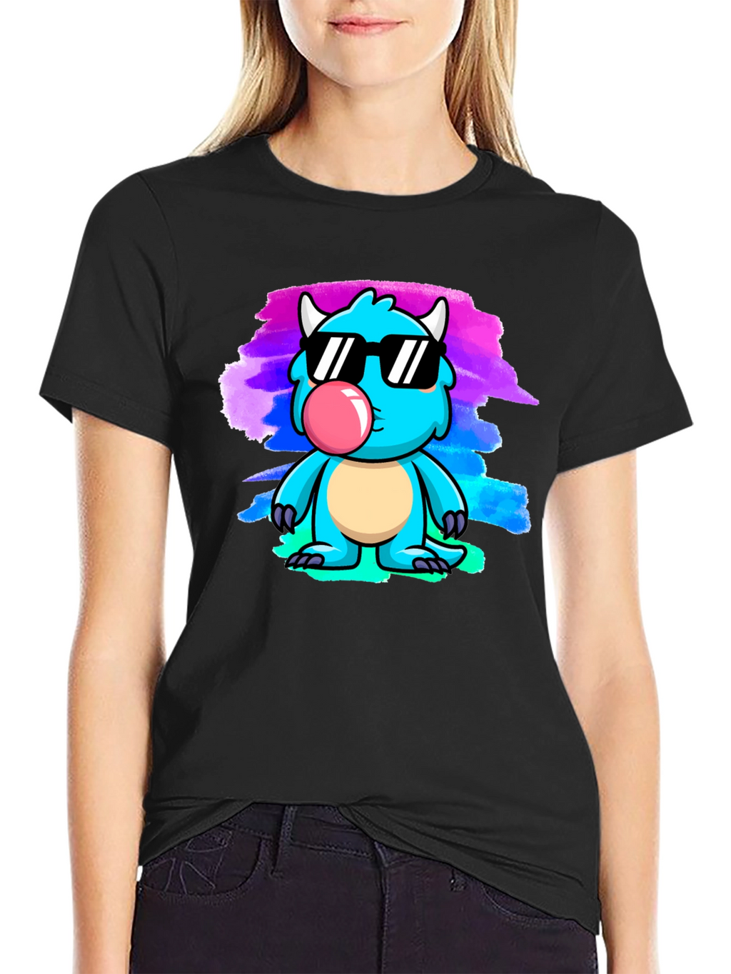 Monster T-Shirt with Sunglasses