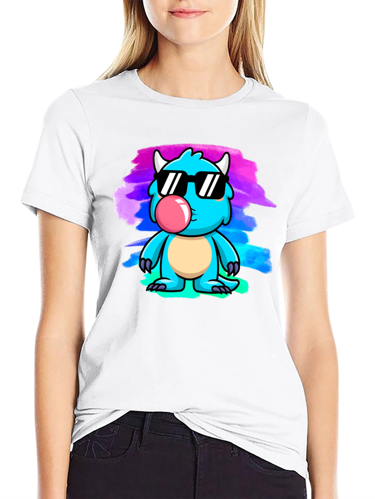 Monster T-Shirt with Sunglasses