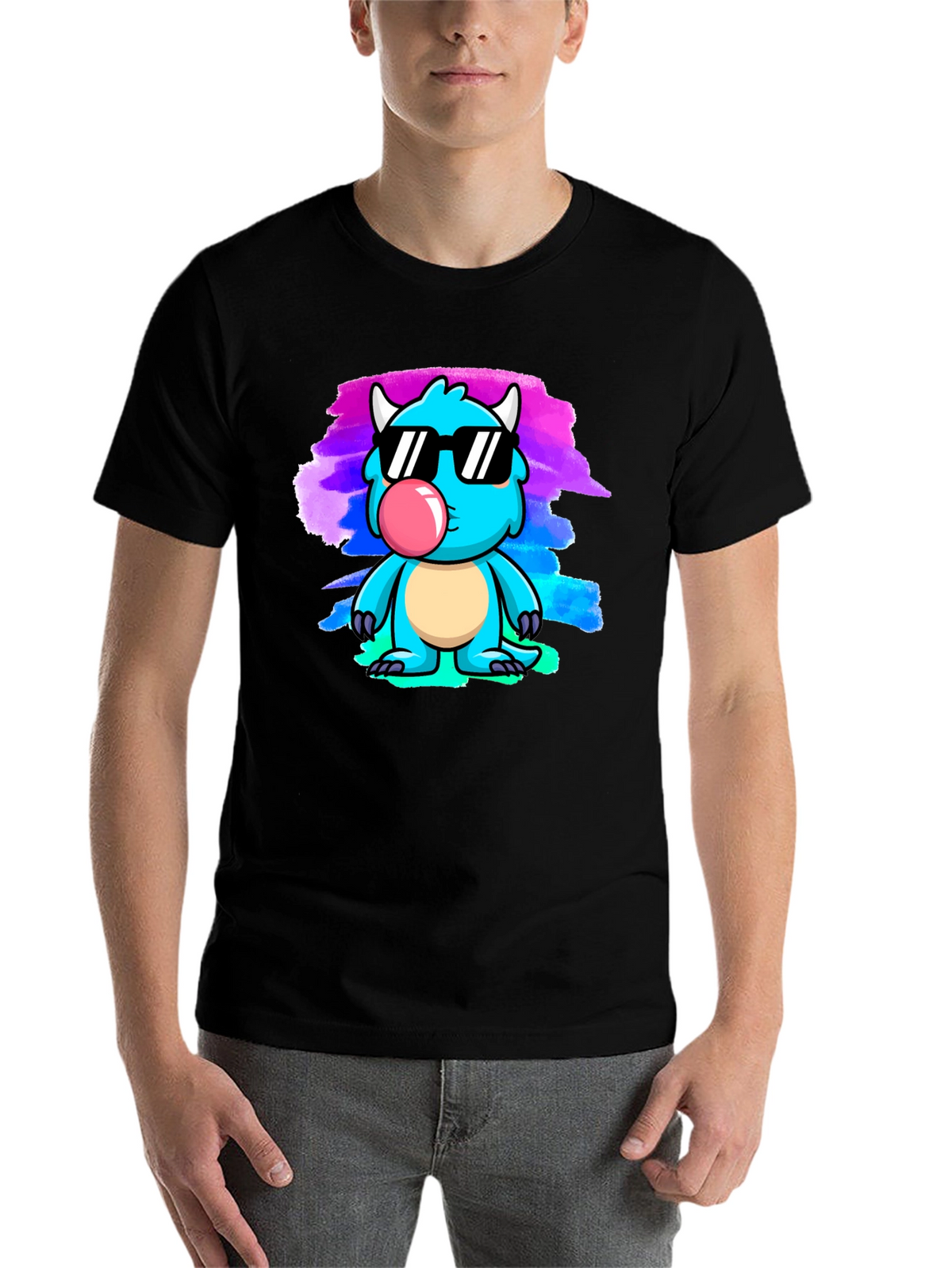 Monster T-Shirt with Sunglasses