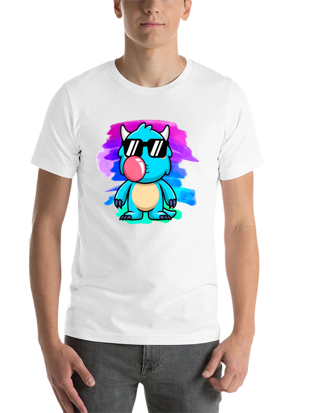 Monster T-Shirt with Sunglasses