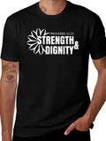 Strength & Dignity T-Shirt - Proverbs 31:25