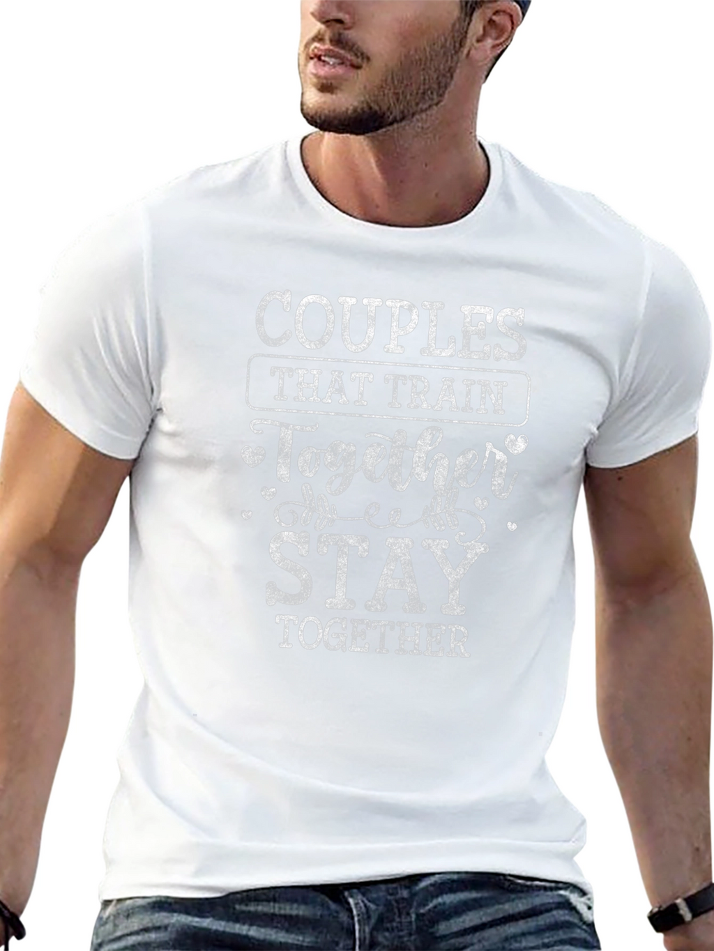 Couples Who Train Together Stay Together T-Shirt