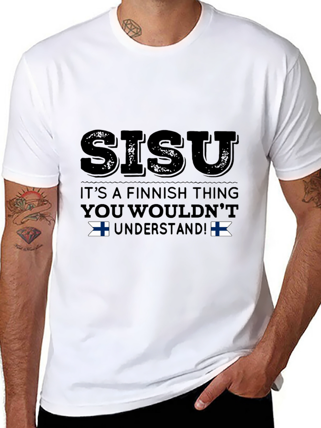 Sisu Finnish Thing Graphic T-Shirt