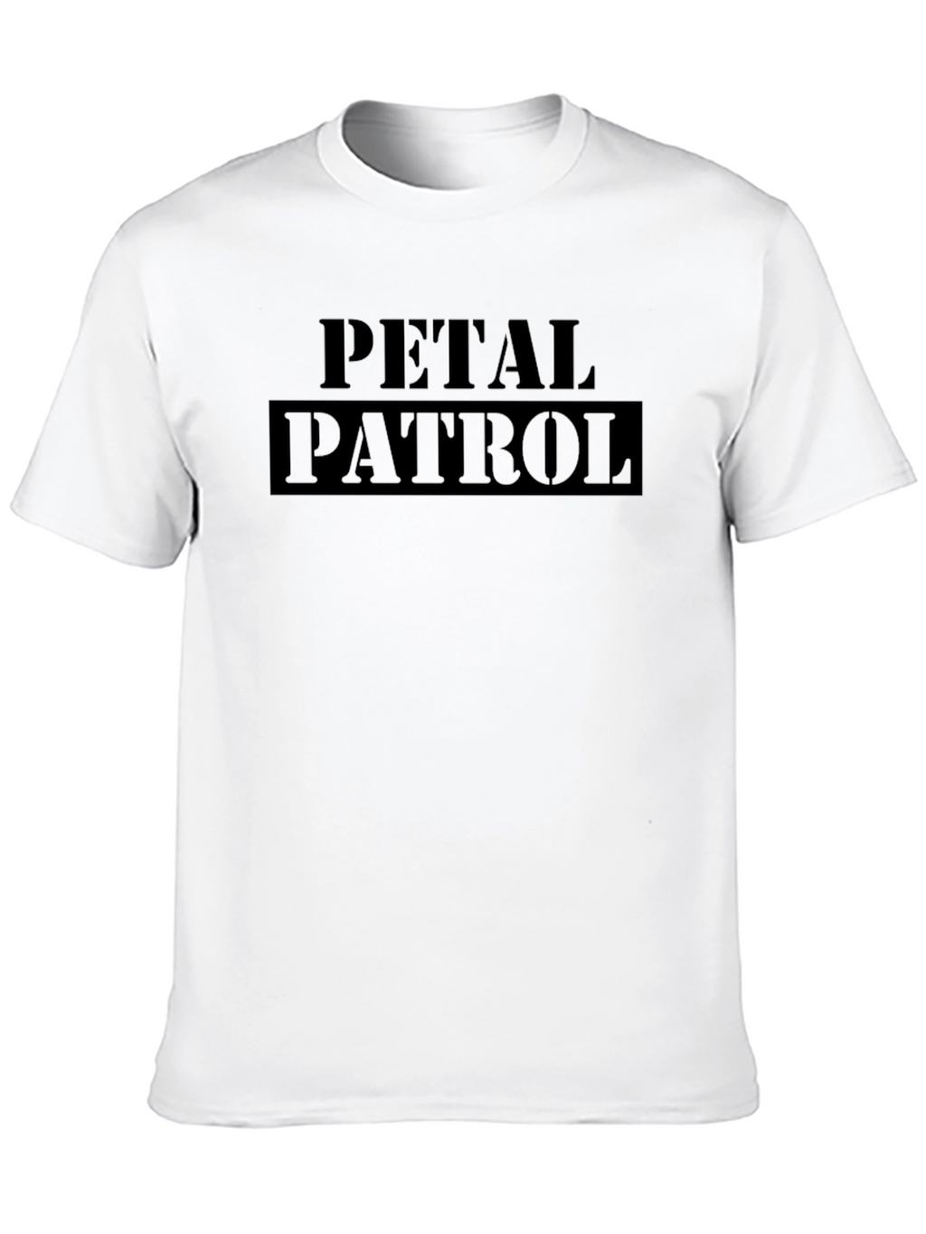 Petal Patrol Black Graphic T-Shirt