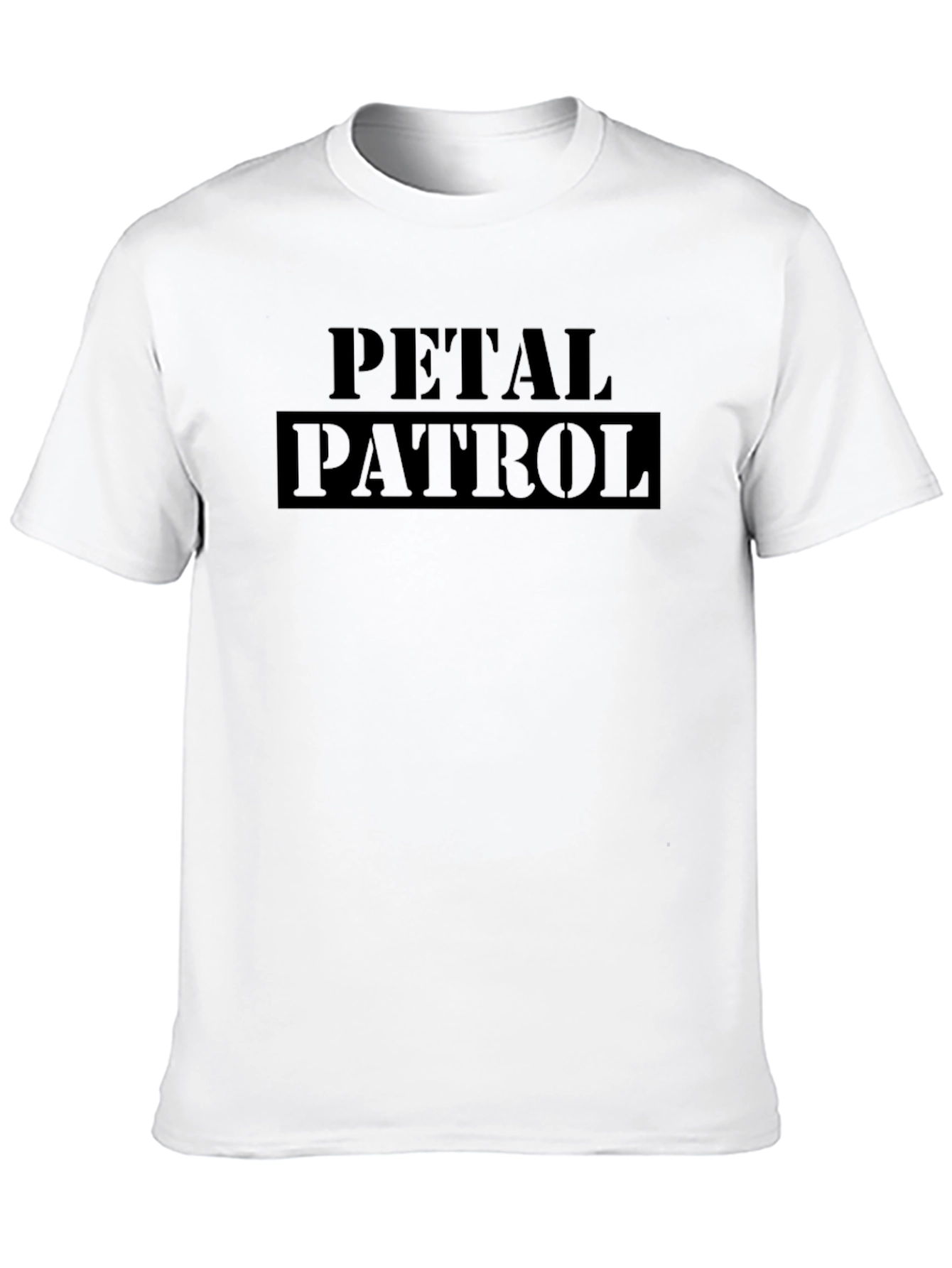 Petal Patrol Black Graphic T-Shirt