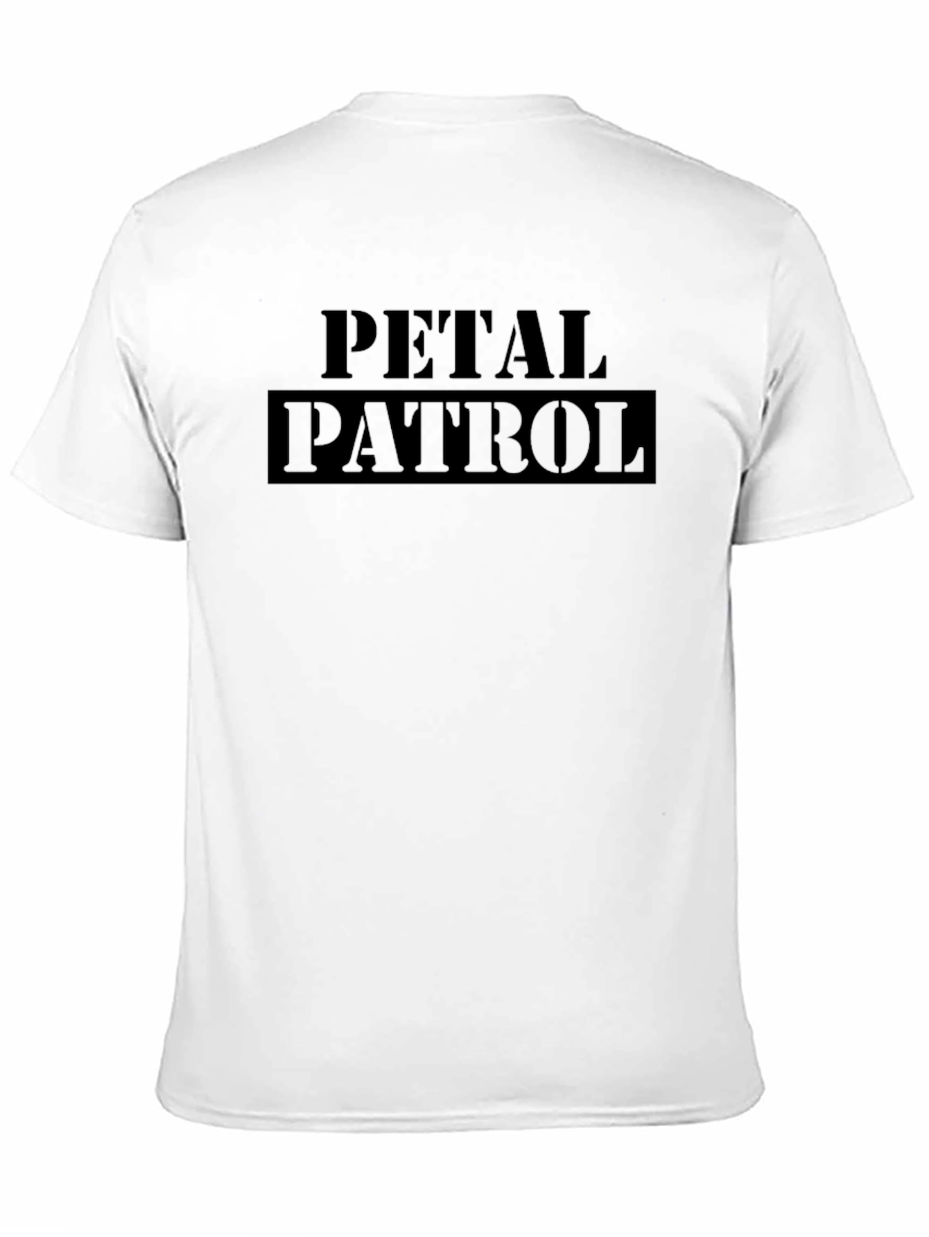 Petal Patrol Black Graphic T-Shirt