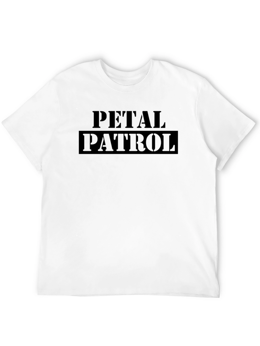 Petal Patrol Black Graphic T-Shirt